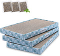 Cat Scratcher Padpal Cat Scratching Board, Cardboard Scratcher with Catnip for Indoor, Flat Scratch Board Scratch Pad Cardboard for Kitten, Extra Wide, 3Pack